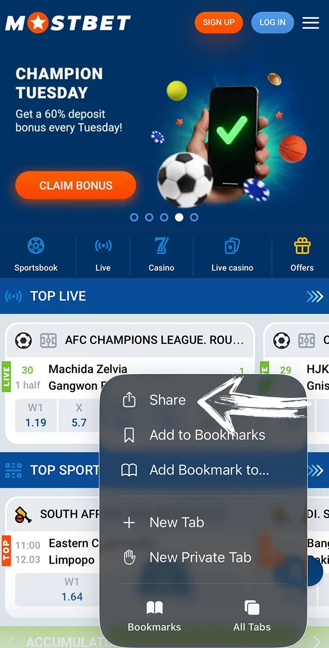 Follow official Mostbet iOS app setup steps.