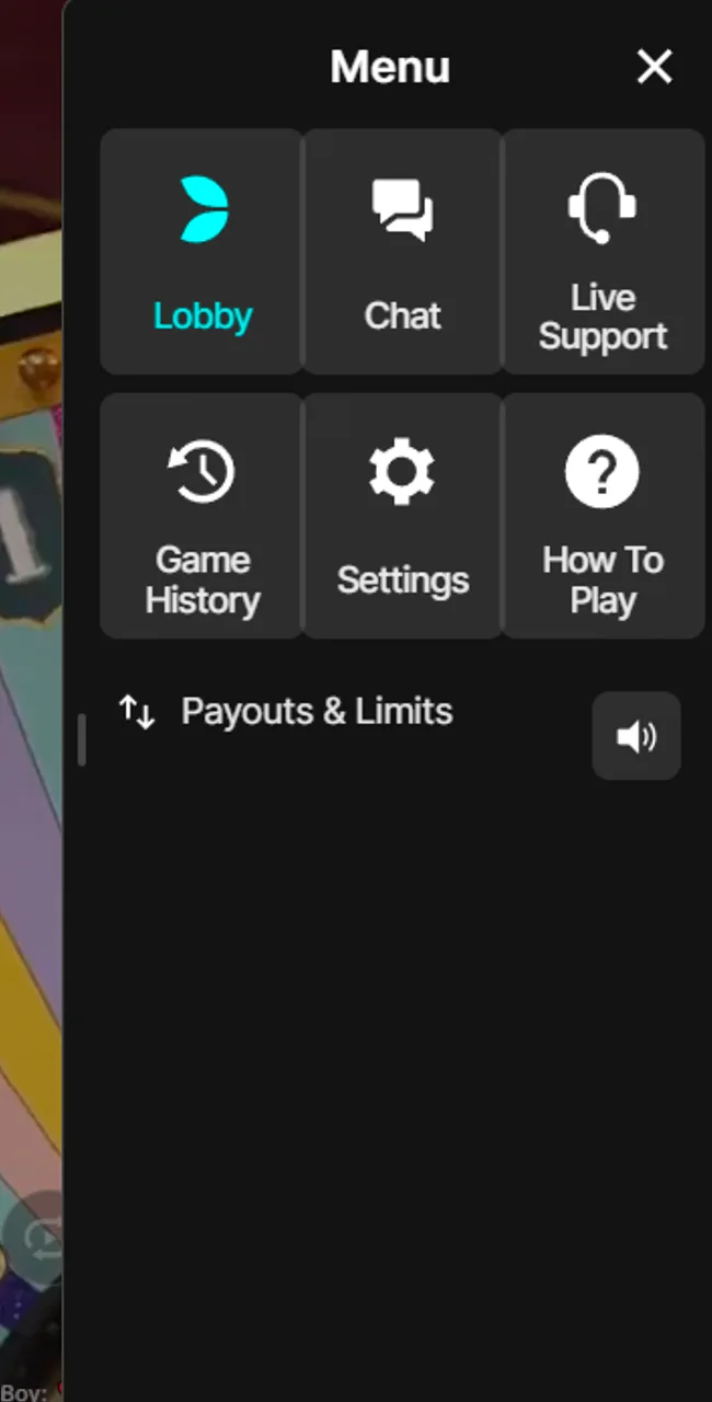 Open the menu on official Mostbet gaming site.