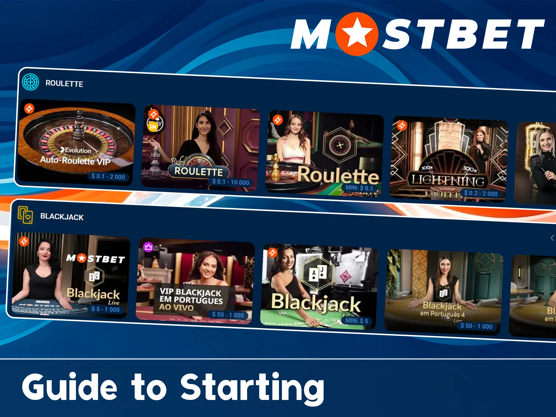 Start playing on the official Mostbet platform.