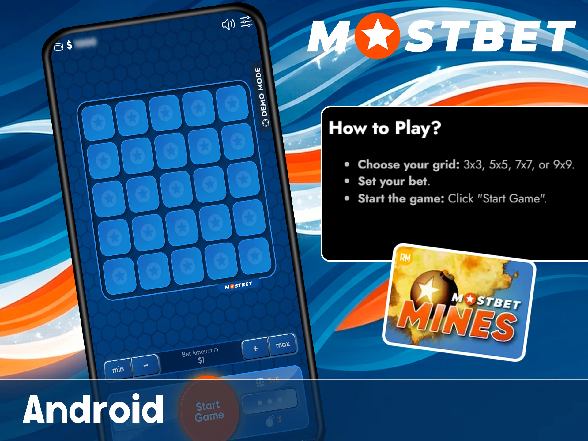 Get the official Mostbet APK for Android devices.